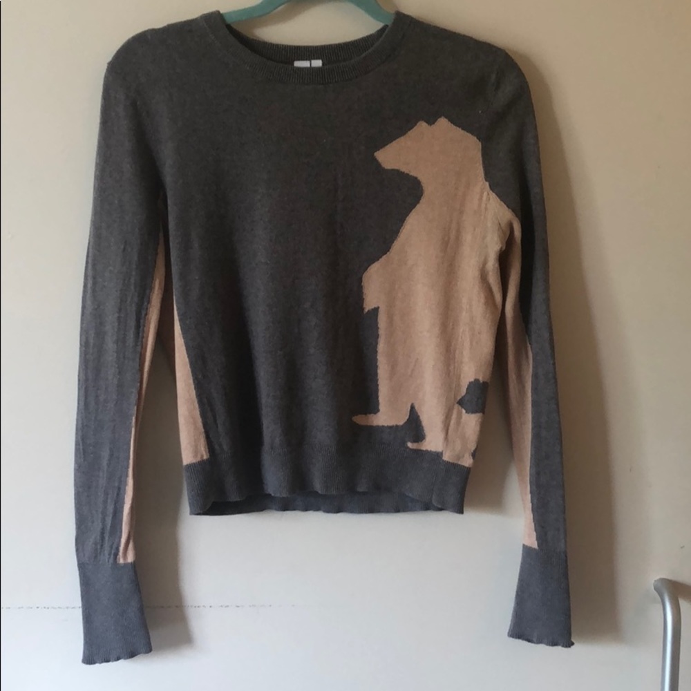 Polar bear pullover sweater from Anthropologie